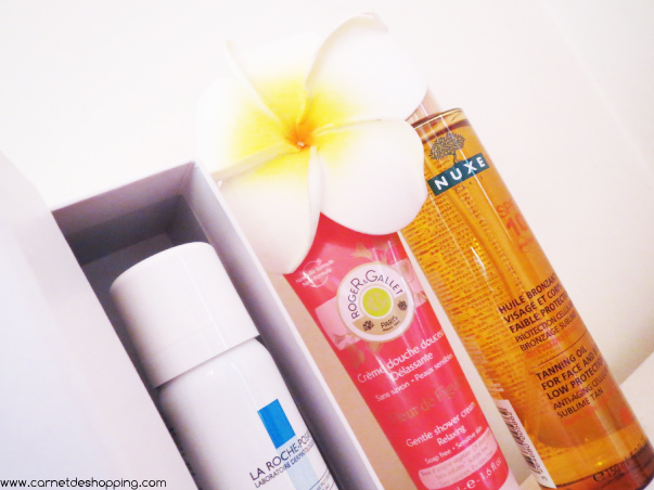 Rayonnez, cest lété avec la beauty box de Monoprix box monopris ete 2013 2 Rayonnez, cest lété avec la beauty box de Monoprix