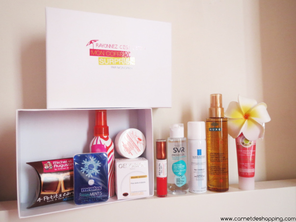 Rayonnez, cest lété avec la beauty box de Monoprix box monopris ete 2013 6 Rayonnez, cest lété avec la beauty box de Monoprix