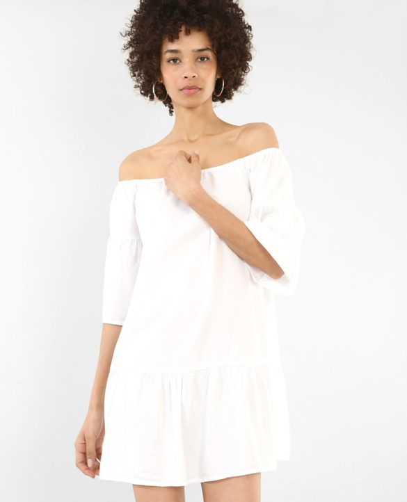 Robe à col Bardot, Pimkie Robe à col Bardot, Pimkie