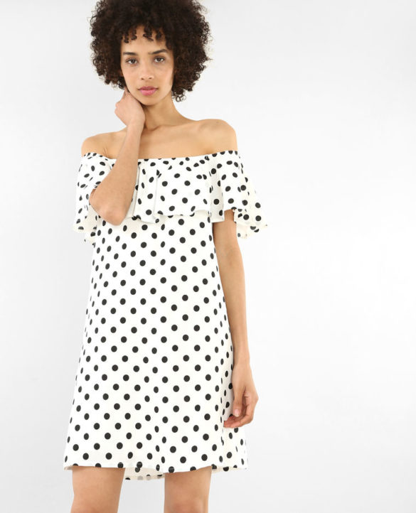 Robe à col Bardot, Pimkie Robe à col Bardot, Pimkie